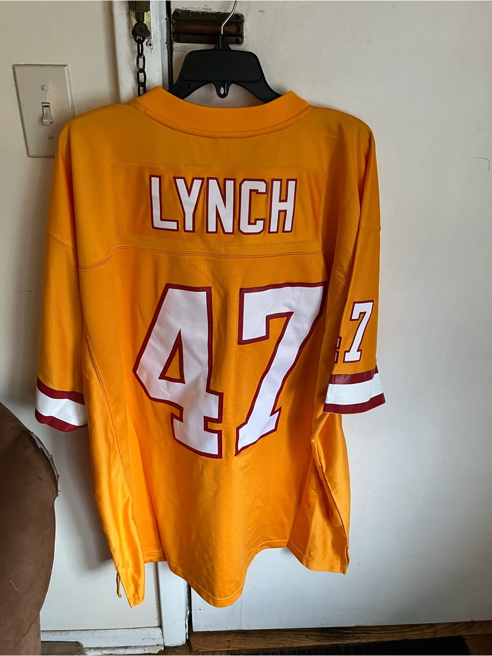John Lynch Tampa Bay Buccaneers Mitchell & Ness NFL jersey 3XB